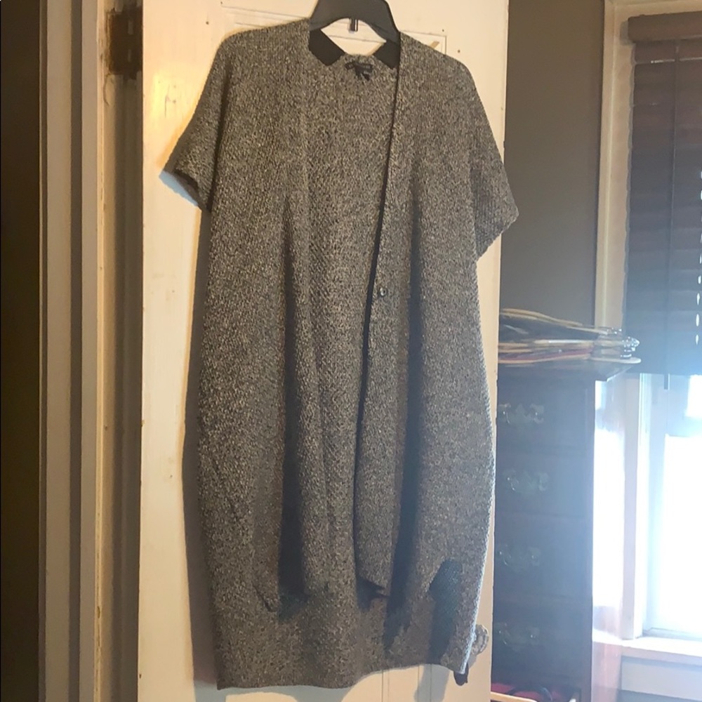 Eileen fisher duster- very long for a petite